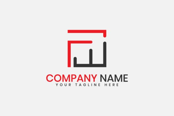 Abstract Company Logo Design Vector for Graphics & Logos