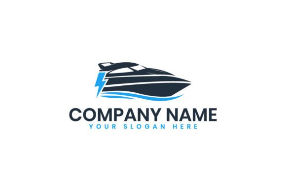 Boat Vactor Logo: Nautical Graphics & Logos