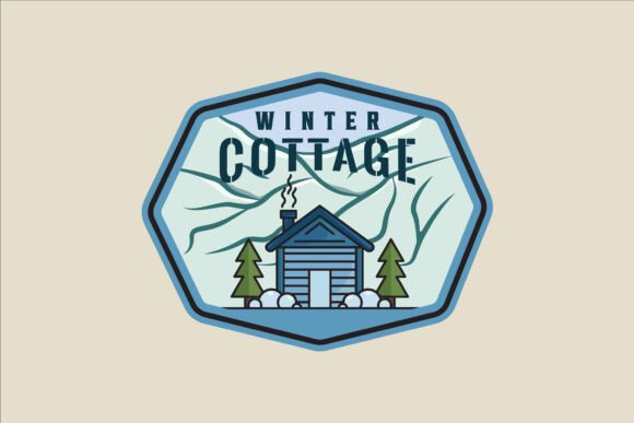 Cabin Emblem Graphics & Logos Review