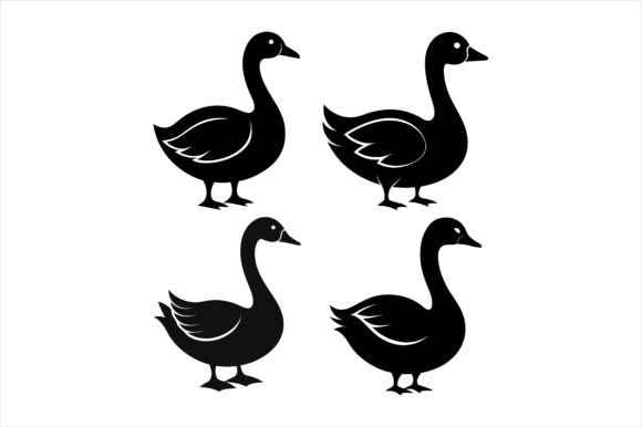 Geese Graphics & Print Materials Mockups