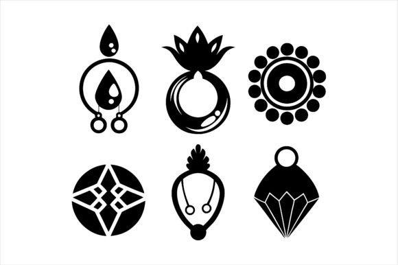 Jewelry Icon Bundle: Graphics & Mockups