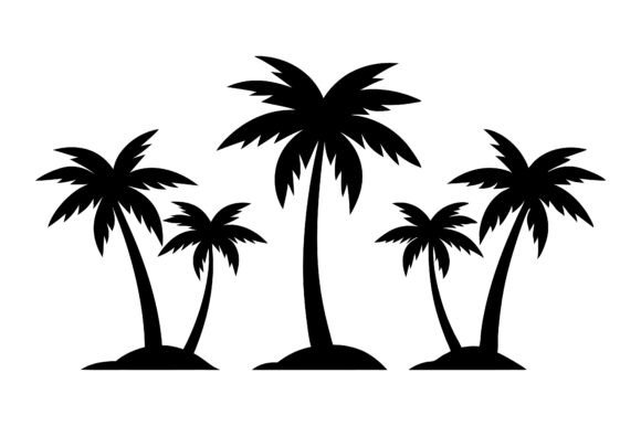 Tree Silhouette Graphics & Print Materials Mockups